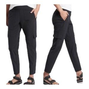 ATHLETA Chelsea Cargo Pant Travel Work Charcoal Gray Women’s Size 6 #594971 $89